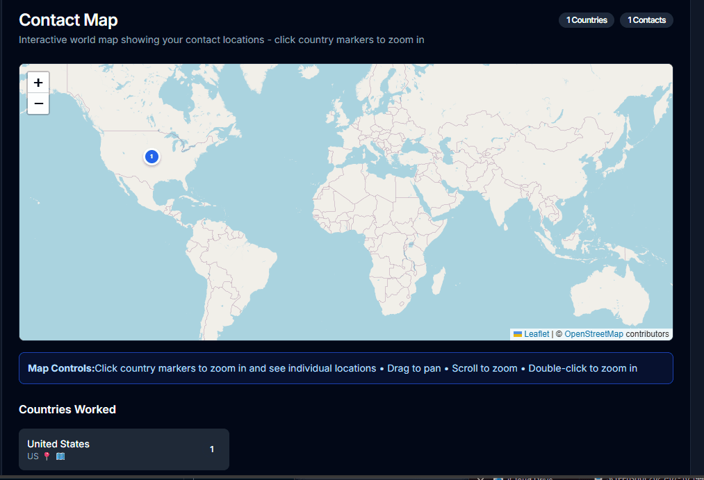 Interactive World Map